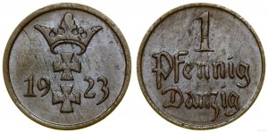 Poland, 1 fenig, 1923, Berlin