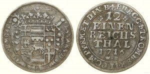 Germany, 1/12 thaler, 1716 WR, Münster