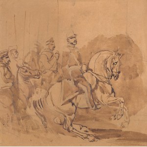 Piotr Michałowski (1800 Kraków - 1855 Krzyżtoporzyce), Książę Józef na koniu
