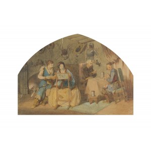 Artur Grottger (1837 Ottyniowice - 1867 Amélie-les- Bains), Gra w mariasza
