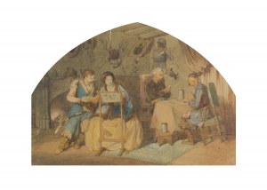 Artur Grottger (1837 Ottyniowice - 1867 Amélie-les- Bains), Gra w mariasza