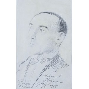 Wlastimil Hofman (1881 Praga - 1970 Szklarska Poręba), Portret mężczyzny