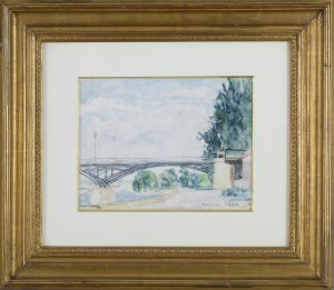 Bencion(Benn) Rabinowicz (1905 Białystok - 1989 Paryż), Most, 1984