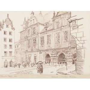 Donald Solo (1919-2010), Gdańsk - Zielona Brama, 1961