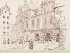 Donald Solo (1919-2010), Gdańsk - Zielona Brama, 1961