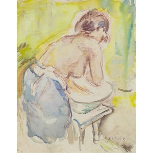 Ludwik Klimek (1912 Skoczów - 1992 Nicea), Toaleta