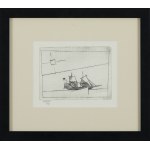 Lyonel Feininger (1871 Nowy Jork - 1956 tamże), Żaglowiec, 1939