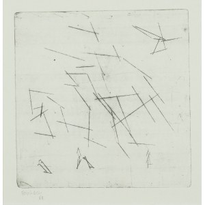 Lyonel Feininger (1871 Nowy Jork - 1956 tamże), Abstrakcja, 1952