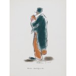Michel Adlen (1898 Łuck - 1980 Paryż), Teka Clowns de Paris, 1959