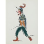 Michel Adlen (1898 Łuck - 1980 Paryż), Teka Clowns de Paris, 1959