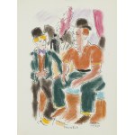 Michel Adlen (1898 Łuck - 1980 Paryż), Teka Clowns de Paris, 1959
