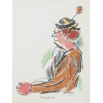 Michel Adlen (1898 Łuck - 1980 Paryż), Teka Clowns de Paris, 1959