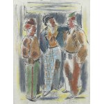 Michel Adlen (1898 Łuck - 1980 Paryż), Teka Clowns de Paris, 1959