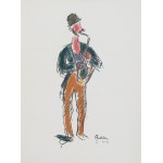 Michel Adlen (1898 Łuck - 1980 Paryż), Teka Clowns de Paris, 1959