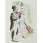 Michel Adlen (1898 Łuck - 1980 Paryż), Teka Clowns de Paris, 1959