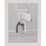 Bencion(Benn) Rabinowicz (1905 Białystok - 1989 Paryż), Teka „Benn 14 lithographies originales en couleurs”, Paryż 1964