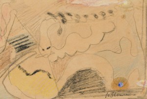 Jerzy Skrebec (1926 Łódź-1995 Gdańsk), Bez tytułu
