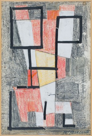 Józef Jarema (1900 Stary Sambor - 1974 Monachium), Kompozycja, 1953