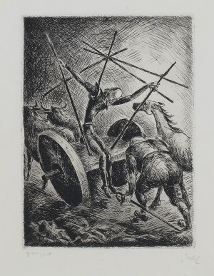 Władysław Jahl (1886 Jarosław - 1953 Paryż), Don Kichot wśród pikinierów