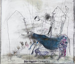Henryk Cześnik (ur. 1951 Sopot), Konserwacja konia cyrkowego, 2004