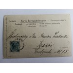 POCZTÓWKA GÓRSKA, ZAKOPANE 1903 R, ADRESOWANA ROMAN WODECKI