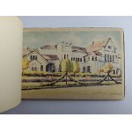 SET OF 20 POSTCARDS CIECHOCINEK, LANDSCAPES, ZYGMUNT NIRNSTEIN, PRL, 1951