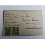 CARTOLINA RZESZÓW, MAGISTRATO, ANTEGUERRA, FRANCOBOLLO, TIMBRO