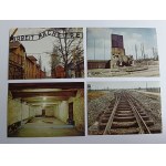 SET OF 9 POSTCARDS OŚWIĘCIM BRZEZINKA, AUSCHWITZ BIRKENAU, EXTERMINATION CAMP