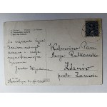 POHĽADNICA POĽSKÁ MAĽBA GROTTGER, V ÚKRYT RANENÝCH, PREDVOJNOVÁ, ZNÁMKA, PEČIATKOVANIE