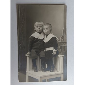 PHOTO PIOTRKÓW TRYBUNALSKI, CHILDREN, PRE-WAR 1912