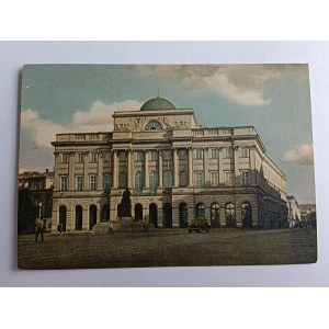 POSTCARD WARSAW STASZIC PALACE