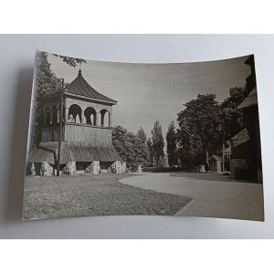 POCZTÓWKA GRÓJEC ZABYTKOWA DZWONNICA, KOSCIÓŁ ŚW MIKOŁAJA