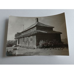 CARTE POSTALE MŁAWA, MONUMENT D'ARCHITECTURE EN BOIS