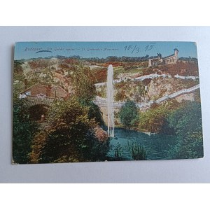 POCZTÓWKA BUDAPESZT, WĘGRY PRZEDWOJENNA 1915 R, ZNACZEK, STEMPEL