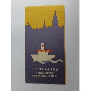 Manuel des services de transport de passagers, PRL Żegluga Warszawska pour 1978