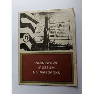 Musée d'État de Majdanek, brochure