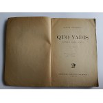 Henryk Sienkiewicz, QVO VADIS, Tom II