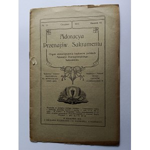 Adoracja Przenajśw. Sakramentu, Miesięcznik kościelny