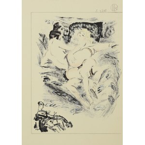 Louis BERTHOMME-SAINT-ANDRÉ (1905-1977), Two ladies, circa 1940.