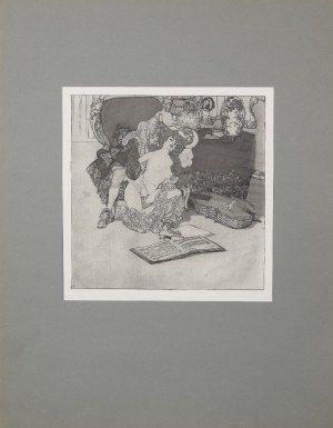 Franz von BAYROS - ps. Choisy LE CONIN, Wspólne muzykowanie, 1907