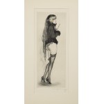 Max BRÜNING (1887-1968), Frywolna wdowa [Frivole Witwe], lata 20. XX w.