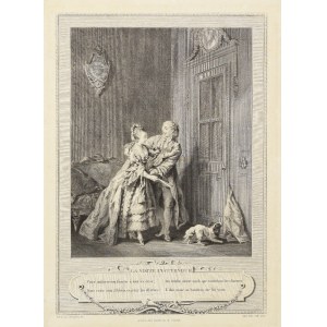 François VOYEZ (1746-1805), Nieoczekiwana wizyta [La visite inattendue], 1774