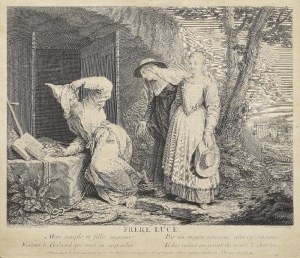 Nicolas IV LARMESSIN (1684-1753), Brat Luce [Frere Luce], 2 ćw. XVIII w.