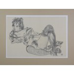 Egon SCHIELE (1890-1918), Prowokatorka, 1918 / 1978