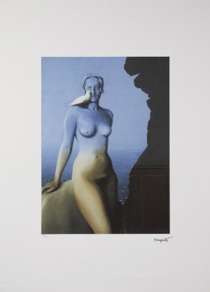 René MAGRITTE (1898-1967), Akt z gołębiem