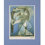 Pablo PICASSO (1881-1973), Nude Wringing Her Hair [Naga kobieta wykręcająca włosy], 1952 / 1995