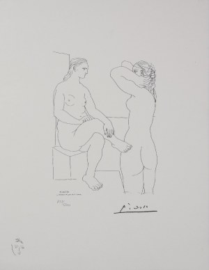 Pablo PICASSO (1881-1973), Dwie kobiety w łaźni, 1934 / 1973
