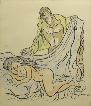 Maja BEREZOWSKA (1898-1978), W sypialni