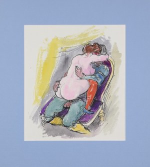 Mieczysław JAGOSZEWSKI (1897-1987), Scena erotyczna I