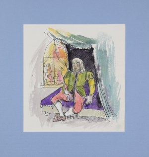Mieczysław JAGOSZEWSKI (1897-1987), Scena erotyczna II